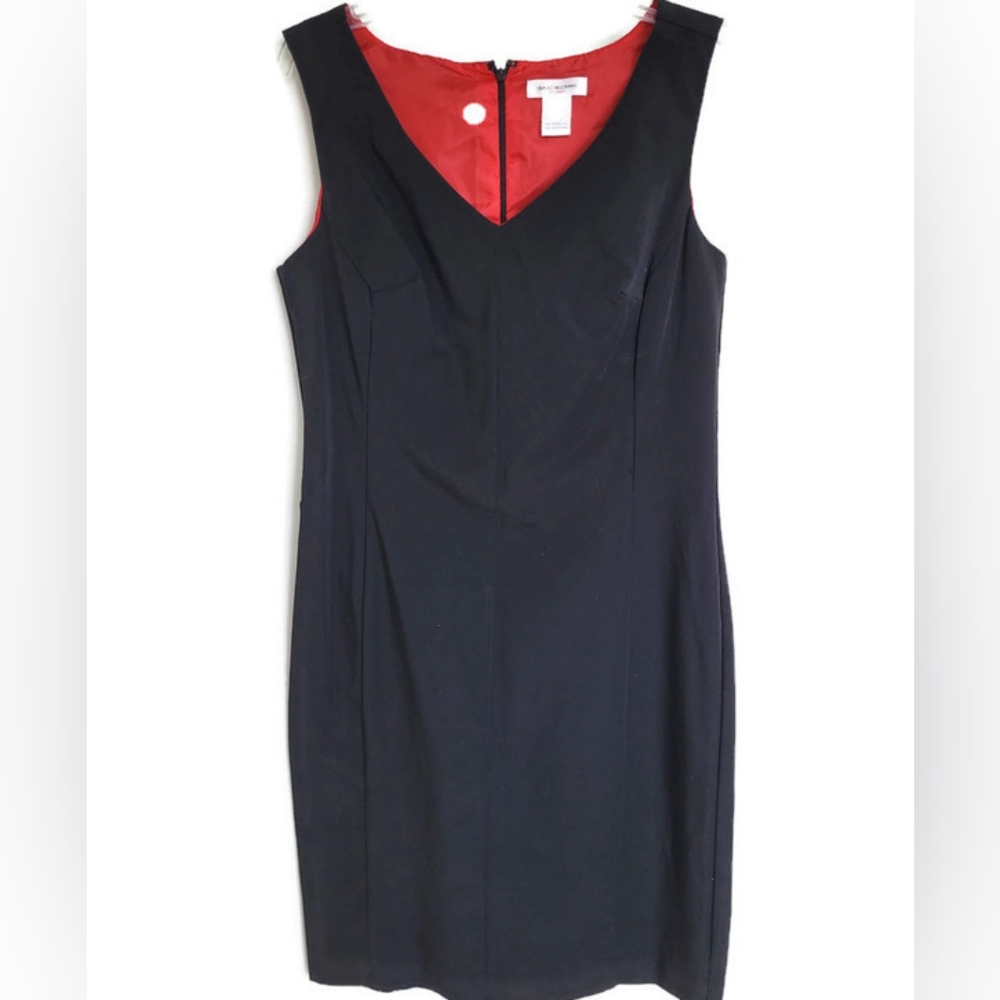 Isaac Mizrahi Black Sweetheart Sheath Dress Cocktail